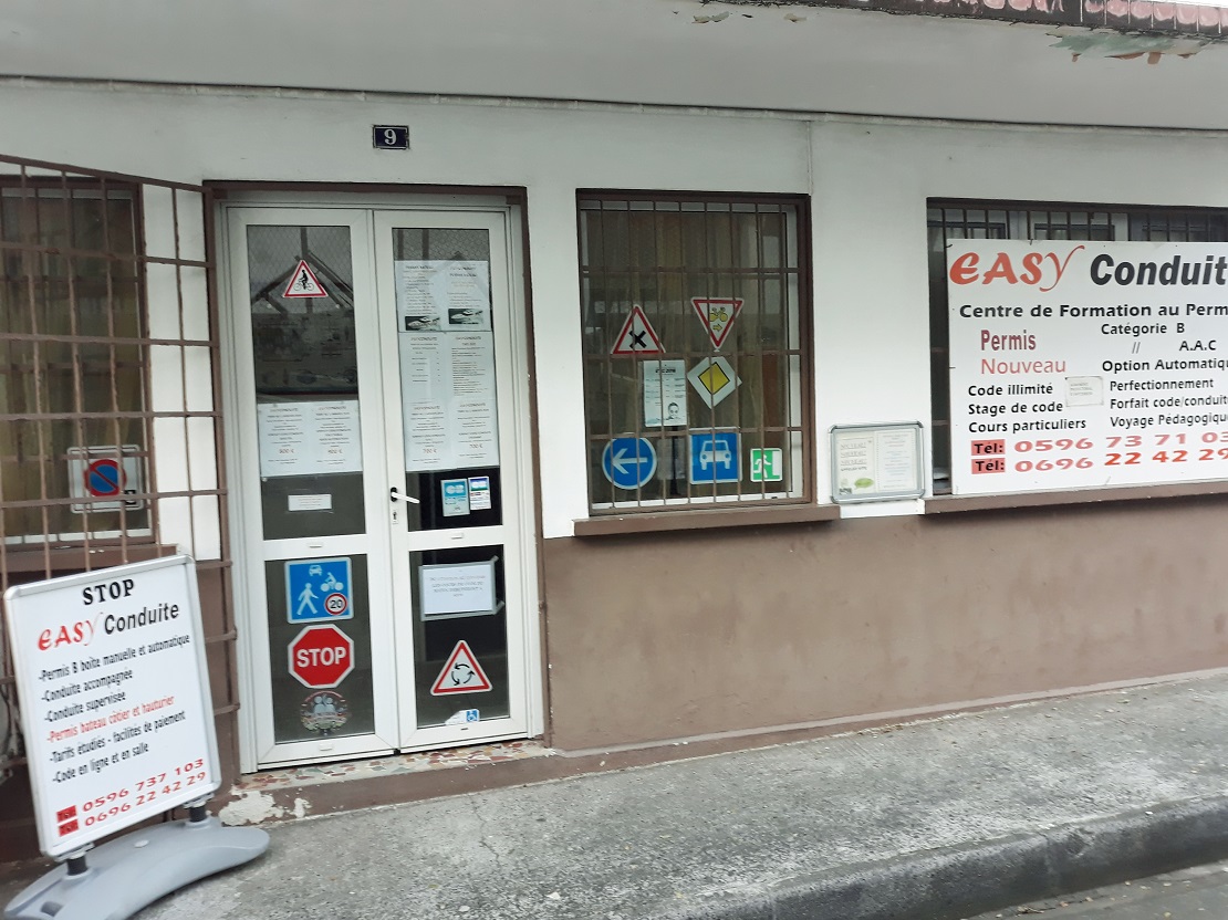 entrée auto ecole